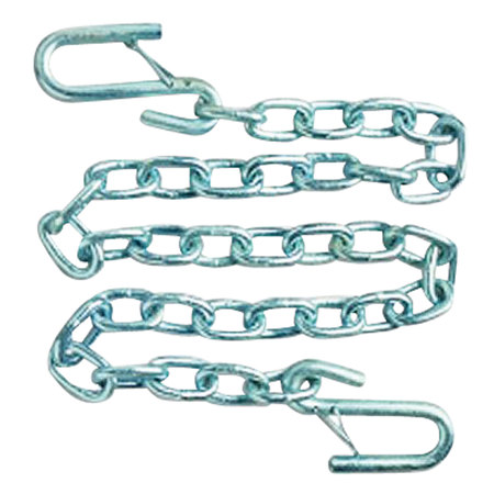 C.R. Brophy C.R. Brophy TCL3 Trailer Safety Chain with Two Latch S-Hooks - 5/16" Chain, 17/32" S-Hooks TCL3